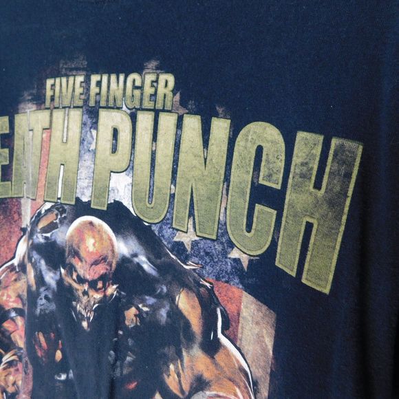 Five Finger Death Punch Tee Shirt Adult M Band Metal Music Graphic Short Sleeve - Picture 5 of 9